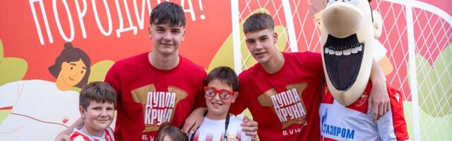 Zvezda obradovala klince: Fan zona za najmlađe već protiv Mačve!