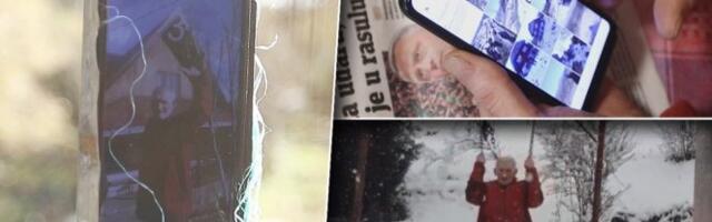 SNEG PADA, A DEDA VIDE (73) LJULJA SE I SNIMA! Ovako najstariji influenser u Srbiji uči omladinu starim srpskim običajima (VIDEO)