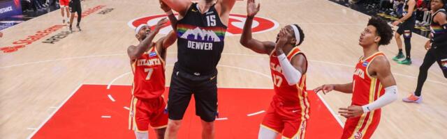 Upalio u MVP mod, pa doneo pobedu Denveru: Pogledajte fotke Nikole Jokića sa meča protiv Atlante (GALERIJA)