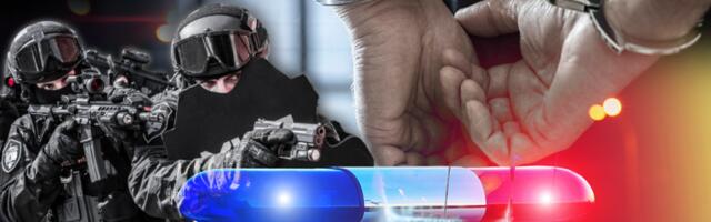 FILMSKA AKCIJA UKP NA DORĆOLU! Policajci uleteli u prodavnicu i stavili lisice muškarcu pred velikim brojem prolaznika!