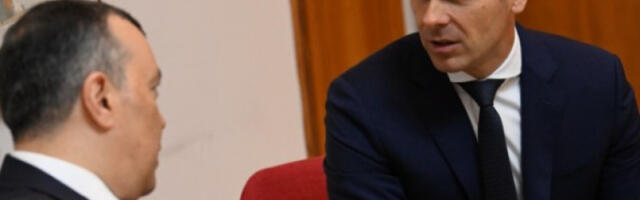 Синиша Мали са министром финансија Азербејџана