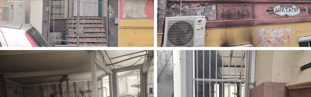 ZAPALJEN RESTORAN "DIKTATOR"! Filmski upad piromana na Paliluli: Preko klime uleteo u lokal gde je TEKLA KRV