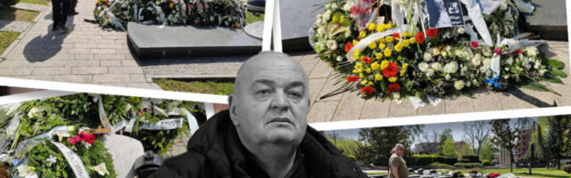 NEZAPAMĆEN PRIZOR: Scena sa groba Duška Vujoševića dva dana nakon sahrane slomiće i najtvrđa srca! (FOTO, VIDEO)