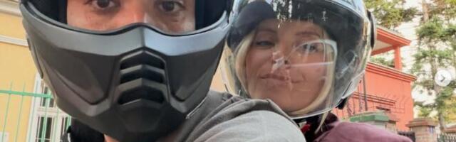 Anđelka Stević Žugić sa mužem na motoru: Glumica podelila opasne kadrove, pa pokazala emociju (foto)
