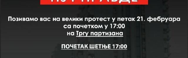 U petak Studentski put pravde