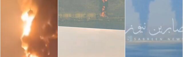 GORI KLJUČNA NAFTNA LUKA U EMIRATIMA! Iran zadao težak udarac, brutalan napad dronovima na glavni centar za snabdevanje brodova gorivom (VIDEO)