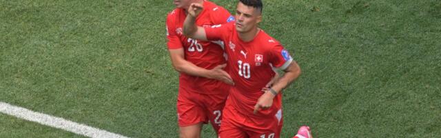 Džaki nije potrebna Srbija da pravi haos! Švajcarci besni kako je proslavio gol protiv BiH /VIDEO/