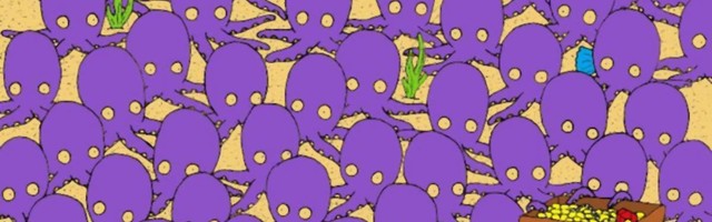 Mozgalica koja je zaludela internet - probajte da pronađete ribu na ilustraciji za manje od minuta