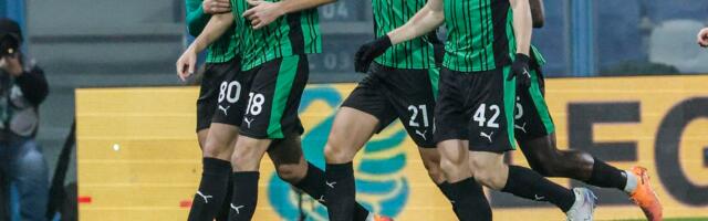 Matić golčinom pokrenuo Sasuolo, a onda je Torstved u dubokoj nadoknadi ukrao pobedu Pizi /VIDEO/