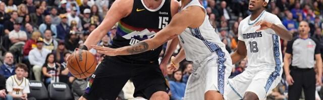 Jokiću za tripl-dab dovoljne tri četvrtine: Denver bolji od Memfisa