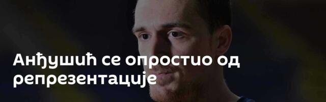 Анђушић се опростио од репрезентације