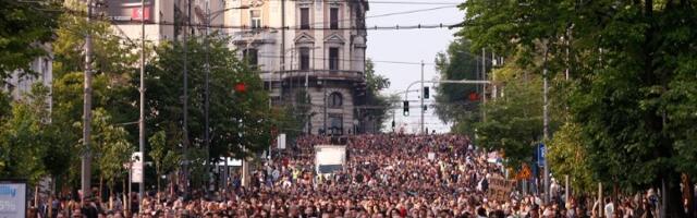 Potemkinov miting u vreme beogradskog proleća