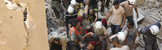 “OČEKUJE SE JOŠ ŽRTAVA”: U Bejrutu spasioci tragaju za nestalima