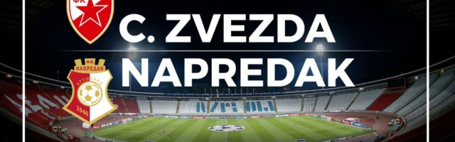 KRAJ: Crvena zvezda - Napredak 3:0