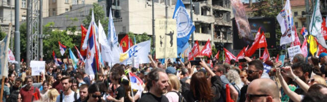 MUP: Zbog zlonamernih informacija saopštavamo zvanične podatke o skupu ispred Vlade Srbije
