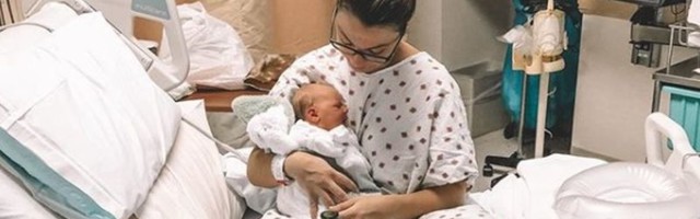 Bogat ručak, salate, kolači: Mama se nakon porođaja pohvalila raskošnom bolničkom trpezom (FOTO)