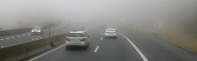 Potreban poseban oprez! U ovom delu Srbije zbog magle vidljivost smanjena na ispod 100 m