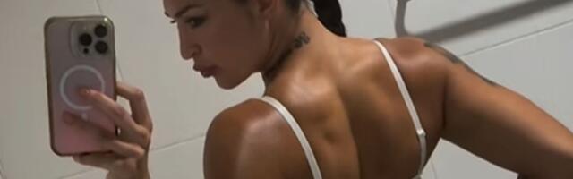 "Srpska princeza" pozirala u tangama i pokazala brutalno telo i guzu