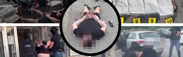 HAPSILI IH NASRED ULICE I U RESTORANU! Pogledajte spektakularnu akciju policije u kojoj je pala kriminalna grupa iz Jagodine! (VIDEO)