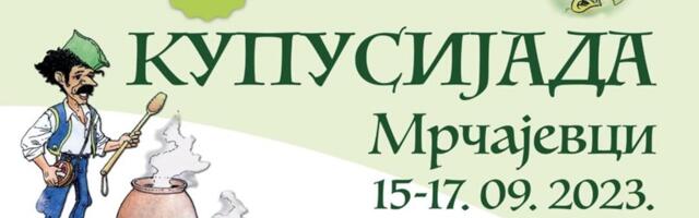 Ovogodišnja 20. po redu Kupusijada u Mrčajevcima biće održana od 15. do 17. septembra