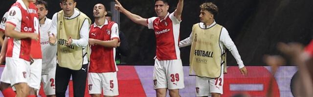 Braga bolja od Fejenorda, Ludogorec uz gol bivšeg igrača Zvezde slavio u Malmeu