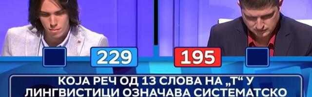 Furiozna završnica u "Slagalici" koja se retko viđa