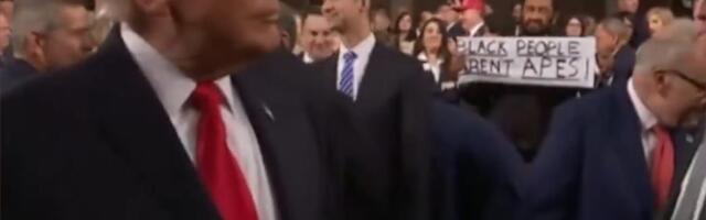 HAOS TOKOM TRAMPOVOG GOVORA, IZBACILI GA IZ SALE: Nije mu prvi put da provocira američkog predsednika, pogledajte šta je prethodilo incidentu (VIDEO)