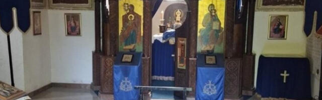 Оскрнављен храм Светог великомученика Георгија у Тузли