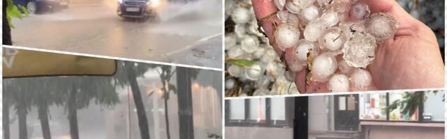 SNAŽNO NEVREME OKOVALO SRBIJU! STRAŠNI PRIZORI ŠIROM ZEMLJE: Krupan grad u Mionici, reke teku ulicama u ovim mestima, A VEČERAS TEK SLEDI NAJJAČI UDAR (VIDEO)