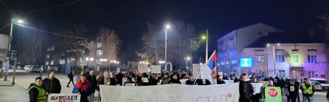 Treći protest u znak podrške studentima u Bojniku