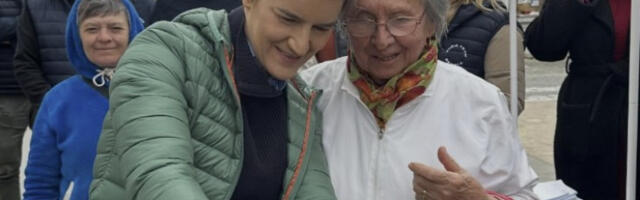 Брнабић обишла грађане у Смедеревској Паланци