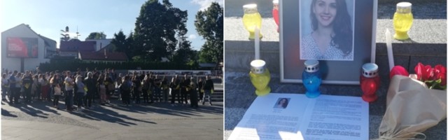 Deset minuta šutnje na Trgu slobode za oproštaj od Adise Atiković
