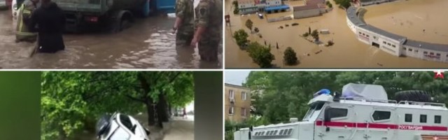 STRAŠNI SNIMCI SA KRIMA! Ovo je kataklizma, u pomoć poslata Crnomorska flota! /VIDEO/
