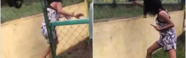 Devojčicu jedva odvojili od kaveza sa majmunima koji su je vukli za kosu