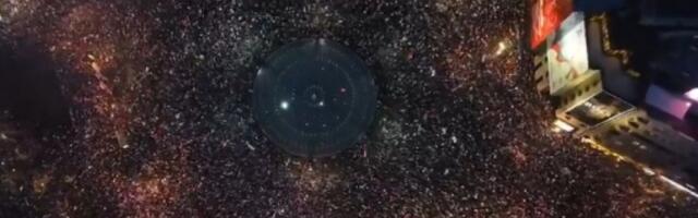 Pojavio se novi snimak iz drona: A da MUP ponovo prebroji? (VIDEO)