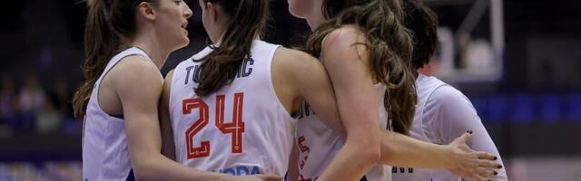 Zvezdin košarkaš bodrio Srpkinje u kvalifikacijama za Evrobasket (FOTO)