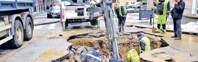 Хладноћа бла­го по­ве­ћала број ква­ро­ва на во­до­вод­ним це­ви­ма