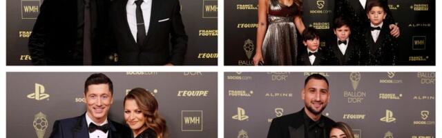 Glamur Zlatne lopte: Lepe žene prolaze kroz Pariz, a Mbape doveo tatu (FOTO)