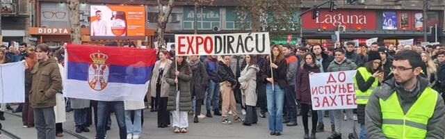 Maturanti Desete gimanzije "Mihajlo Pupin“ stupili u potpunu OBUSTAVU nastave