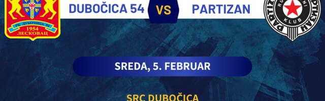 Rukometaši Dubočice 54 sutra protiv Partizana u Leskovcu