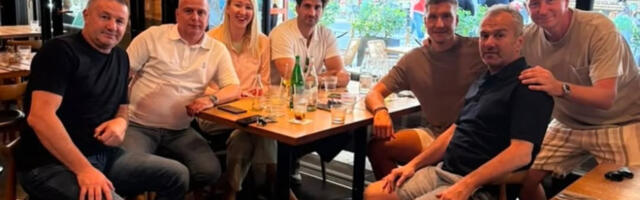 Ovo vam je promaklo: Bogdan i Dejo zajedno hvatali zalet za finale LŠ (FOTO)