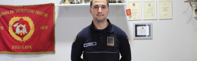 PRAVI HEROJ Vatrogasac Đorđe ima samo 23 godine i bio na više od 100 intervencija