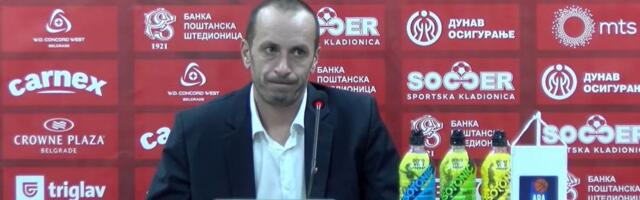 Trener Bosne nije dobio nijedno pitanje u Beogradu posle drame sa Zvezdom: "Igrali smo muški do kraja!"