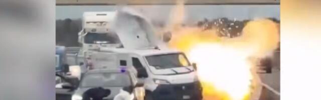 Филмска пљачка блиндираног возила у Апулији