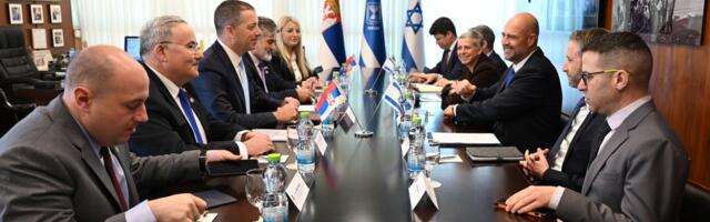 Serbia and Israel strengthen relations: Djuric and Ohana discuss strategic dialogue and economic cooperation
