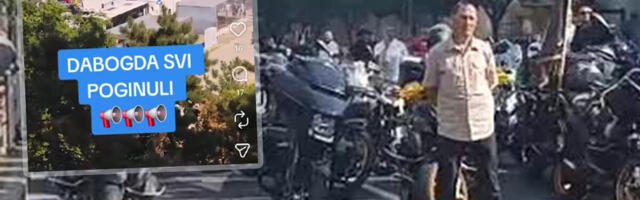 "DABOGDA SVI POGINULI" Blokader snimao veličanstveni defile motociklista u Beogradu, pa im javno poželeo jezivu smrt (VIDEO)