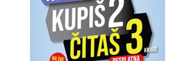 Nova Vulkan akcija: Kupiš 2, čitaš 3 knjige