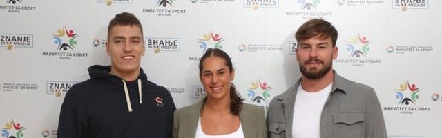 Trofejni olimpijci se družili sa studentima!
