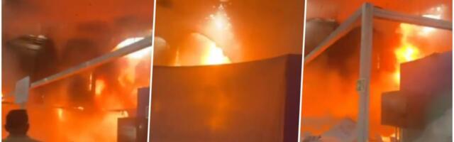 VELIKI POŽAR NA KLIMATSKOM SAMITU U BRAZILU: Vatra izavala paniku,delegati se razbežali (VIDEO)