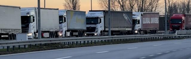 Višesatna zadržavanja teretnih vozila na izlazu uz zemlje, najduža na Šidu